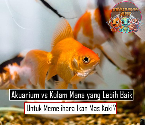 Akuarium vs Kolam Mana yang Lebih Baik Untuk Memelihara Ikan Mas Koki