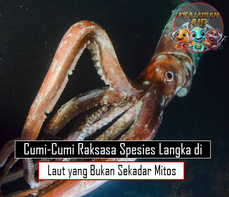 Cumi-Cumi Raksasa Spesies Langka di Laut yang Bukan Sekadar Mitos