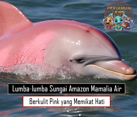 Lumba-lumba Sungai AmazonMamalia Air Berkulit Pink yang Memikat Hati