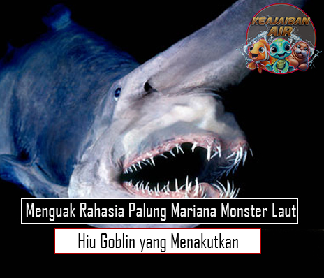 Menguak Rahasia Palung Mariana Monster Laut Hiu Goblin yang Menakutkan