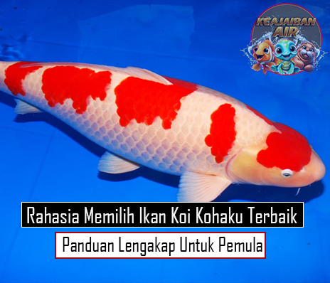 Rahasia Memilih Ikan Koi Kohaku Terbaik