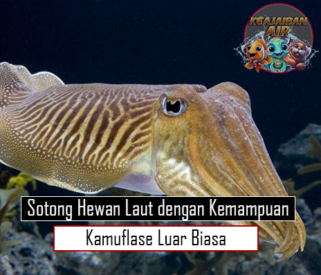 Sotong Hewan Laut dengan Kemampuan Kamuflase Luar Biasa