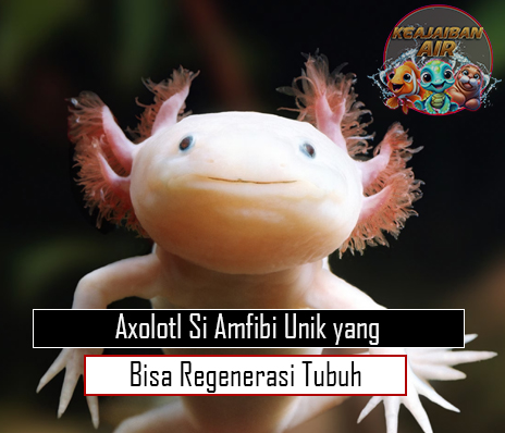 Axolotl: Si Amfibi Unik yang Bisa Regenerasi Tubuh