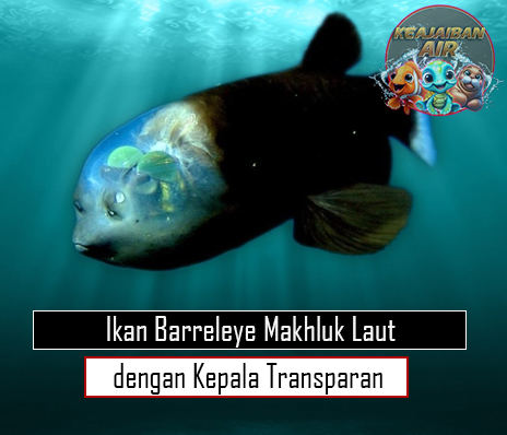 Ikan Barreleye Makhluk Laut dengan Kepala Transparan