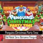 Penguins Christmas Party Time Slot Natal Seru Bersama Penguin