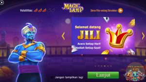 Tema dan Desain Visual Magic Lamp